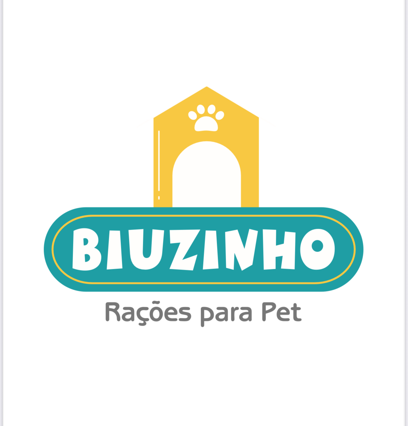 BIUZINHO RAÇÕES PARA PET